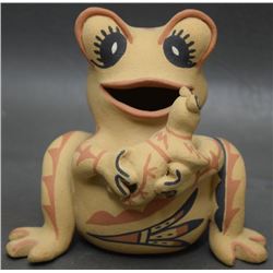 JEMEZ POTTERY FROG (FRAQUA)