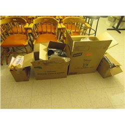 Takeout cups, ice cream dishes, slush cups, lids & straws