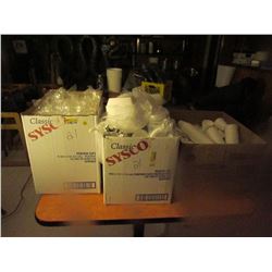 Takeout X3 lids & cups