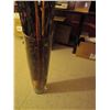 Image 4 : Clear glass vase with faux foliage and bamboo