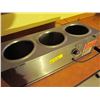 Image 3 : 3 dish stainless steel warmer by server products, Model: DI-392040, 120V