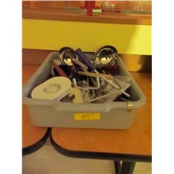 Assorted kitchen utensils