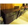 Image 3 : 2 Black wood dressers 34 X 34 X 15.5 Inches