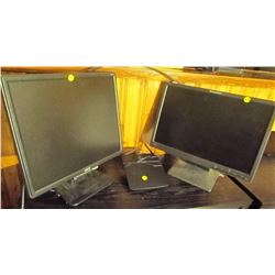 2 Acer monitors & Linksys