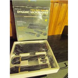 Twin pack wireless microphones. Quantum FX Brand new