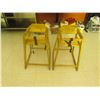 Image 1 : 2 high chairs