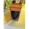 Image 1 : Garbage stand with barrel