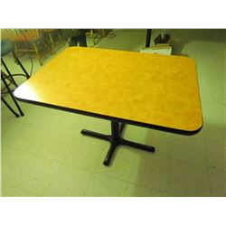 Rectangle restaurant table. 4 seater. 42 inch X 30 inch