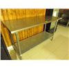 Image 2 : Stainless steel work station 60 inch X 24 inch