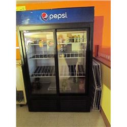 2 door Pepsi cooler