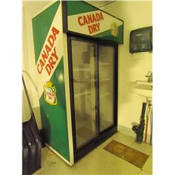 Canada Dry double door cooler