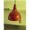 Image 2 : Set of red Merco ceiling lamps