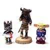 Image 1 : 3 Native American Kachinas