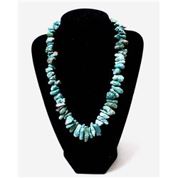 Navajo Turquoise Nugget Necklace