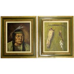 2 Original Oil Paintings by Wayne Potts