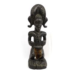African Carved Wood Statue