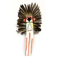 Hopi Chasing Star Flat Kachina, Willie Qumyintewa