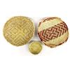 Image 2 : 3 Native American Hopi Sifter Baskets