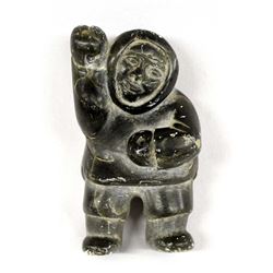 Native American Canadian Inuit Carved Stone Man