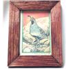Image 2 : 2 Original Framed Bird Paintings