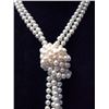Image 2 : Opera Length Hand Tied Pearl Necklace