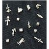 Image 1 : Collection of Sterling Silver Charms