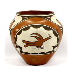 Vintage Native American Zia Pottery Jar