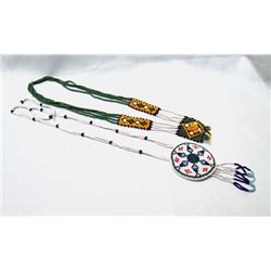 2 Plains Indian Beaded Necklaces