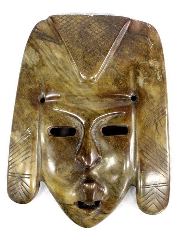 Mexican Carved Soapstone Mask