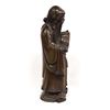 Image 4 : Chinese Carved Wood God of Longevity Shou Xing