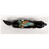 Image 3 : Native American Zuni Carved Jet Weasel Fetish