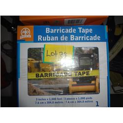 3 Boxes of Baracade Tape