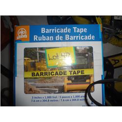 3 Boxes of Baracade Tape