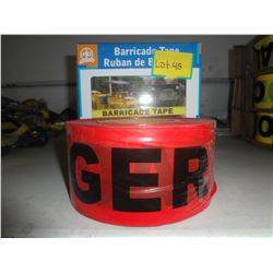 2 Rolls of Danger Tape