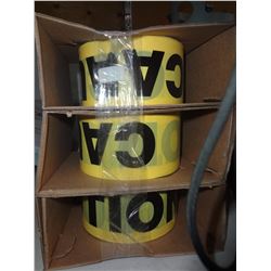 3 Rolls of Caution Tape