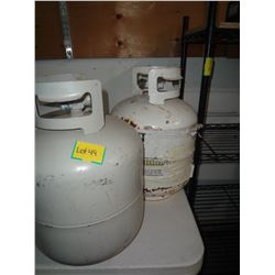 2 Propane Tanks