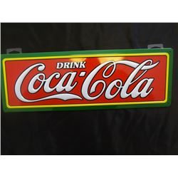 Drink Coca Cola tin sign