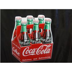 Coca Cola carton die cut sign