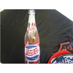 Pepsi bottle tin sign