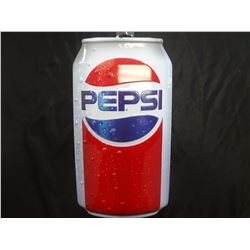 Pepsi soda can sign