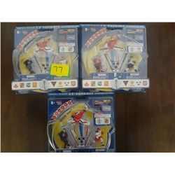 Lot of 3 Collect to play hockey figures