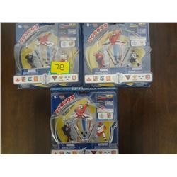 Lot of 3 Collect to play hockey figures