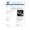 Image 3 : 2.04 CTW Certified Intense Blue SI Diamond Solitaire Engagement Ring 10K White Gold - REF-344T5M - 3