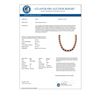 Image 3 : 55.5.0 CTW Ruby & VS/SI Certified Diamond Eternity Necklace 10K Yellow Gold - REF-361M8H - 29432