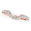 Image 5 : 2.3 CTW Certified VS/SI Diamond 2Pc Wedding Set Solitaire Halo 14K Rose Gold - REF-270W9F - 30886