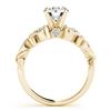 Image 2 : 1.15 CTW Certified VS/SI Diamond Solitaire Antique Ring 18K Yellow Gold - REF-369A8X - 27425