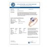 Image 3 : 1.10 CTW Tanzanite & Diamond Ring 14K Rose Gold - REF-29T3M - 10186