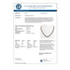 Image 3 : 33.08 CTW Pear Diamond Designer Necklace 18K Rose Gold - REF-6137W3F - 42732