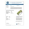 Image 3 : 3.0 CTW Peridot Ring 10K White Gold - REF-17Y3K - 10782