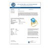 Image 3 : 8.0 CTW Blue Topaz Ring 10K Yellow Gold - REF-21H3A - 11282